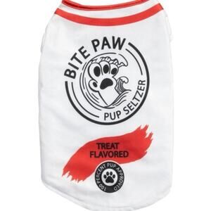 Halloween Costume Dog Party Dog Hard Seltzer Bite Paw Pup Size large / XL nwt